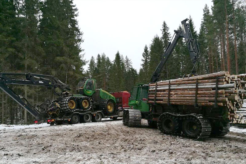 Parempaa puunkorjuuta vuodesta 1950 - Forest-Linna Oy